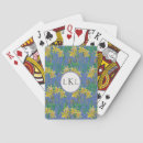 Zoek naar monogrammed speelkaarten Poker