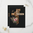 Zoek naar christelijke pasen uitnodigingen Hij is opgestaan