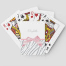 Zoek naar roze lint speelkaarten Naam