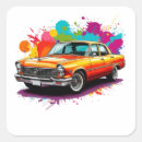 Zoek naar oldtimers stickers Klassieke auto