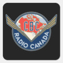 Zoek naar retro radio stickers Cbc