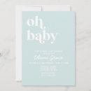 Zoek naar lichtblauw babyshower uitnodigingen Voor haar