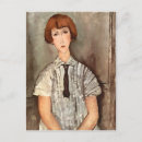 Zoek naar modigliani briefkaarten Rood haar