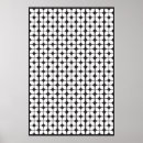 Zoek naar zwart witte patronen posters Vintage