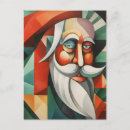 Zoek naar abstract gezicht briefkaarten Cubisme