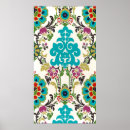 Zoek naar turquoise floral posters Plum