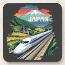 Zoek naar japanse onderzetters Berg fuji