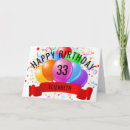 Zoek naar 33ste verjaardagskaarten 33 jaar