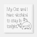 Zoek naar grappige katten magneten Voor haar