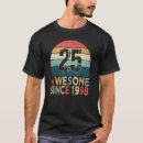 Zoek naar 25 jaar tshirts Retro