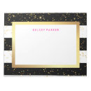 Zoek naar zwarte strepen notitieblokken Voor haar