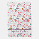 Zoek naar roze cupcake keuken handdoeken Patroon