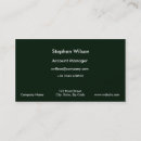 Zoek naar donkergroen visitekaartjes Eenvoudig