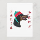 Zoek naar doberman kerstmis kaarten Dieren