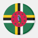 Zoek naar dominica magneten Dominicaanse vlag