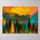 Zoek naar abstracte boom posters Groen