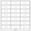 Zoek naar kaarten uitnodigingen Gast adresetiketten