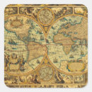 Zoek naar oude wereldkaarten stickers Vintage