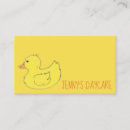 Zoek naar gele eend visitekaartjes Kinderopvang