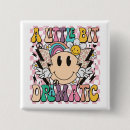 Zoek naar modieus buttons Meisje