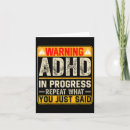 Zoek naar adhd kaarten Grappig verkiezingsgeschenk