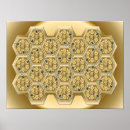 Zoek naar hexagon kunst Honingraat