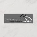 Zoek naar initials visitekaartjes Klant