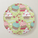 Zoek naar cupcake patroon kussens Bruin