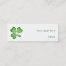 Zoek naar irish visitekaartjes Green