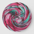 Zoek naar teal klokken Abstract