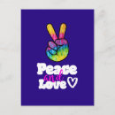 Zoek naar liefde teken briefkaarten Groovy