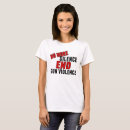 Zoek naar stilte tshirts Pistool