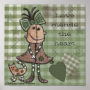 Zoek naar woordspelingen posters Kat