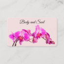 Zoek naar roze orchidee visitekaartjes Elegant