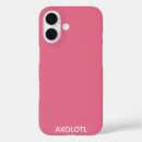 Zoek naar axolotl iphone hoesjes Roze