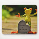 Zoek naar grappige kikkers muismatten Schattig