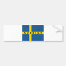 Zoek naar zweedse vlag bumperstickers Sverige