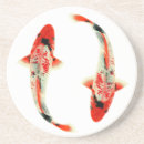 Zoek naar koi onderzetters Japans