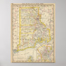 Zoek naar meridianen posters Eiland