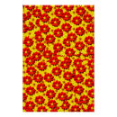 Zoek naar rode gele bloemen posters Buiten