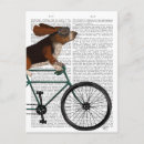 Zoek naar grappige fietsen briefkaarten Steampunk dogs fabfunky
