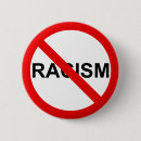 Zoek naar racisme buttons Stop