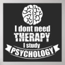 Zoek naar grappige psychologie posters Psycholoog