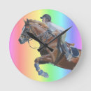 Zoek naar paar paarden klokken Roze