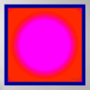 Zoek naar illusies posters Rood