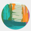 Zoek naar oranje neon stickers Blauw