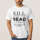 Zoek naar thriller tshirts Boek