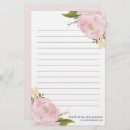 Zoek naar blauwe bloemen briefpapier Feminine