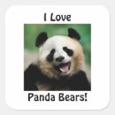 Zoek naar grappige panda stickers Ieder kind