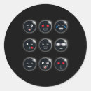 Zoek naar gekke gezichten stickers Plezier